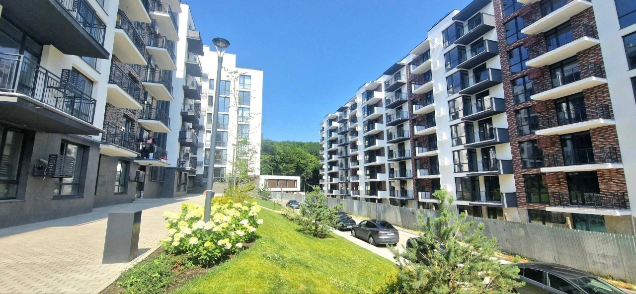 Продаж 1-кім 44,18м² у ЖК Auroom Forest м.Винники, вул.Лісна