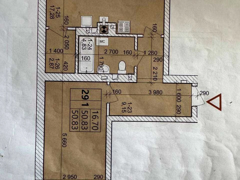 Apartment. Vinnyky (Lviv), Halychka st.