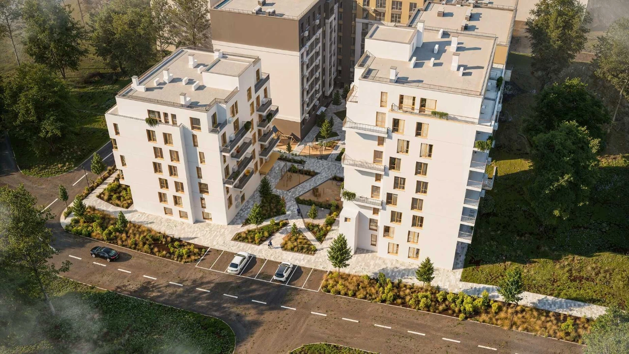 2-room apartment 61 m² | "Vinnikovsky Towers" residential complex | WITHOUT COMMISSION