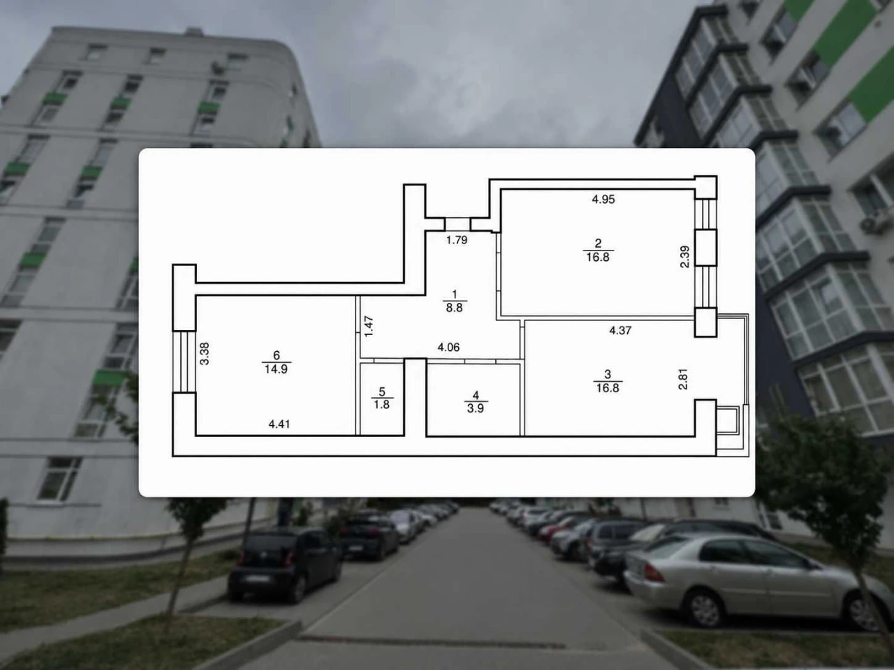 продаємо 2х кімн.квартиру|Винники|63 м²,4-ий поверх|новобудо