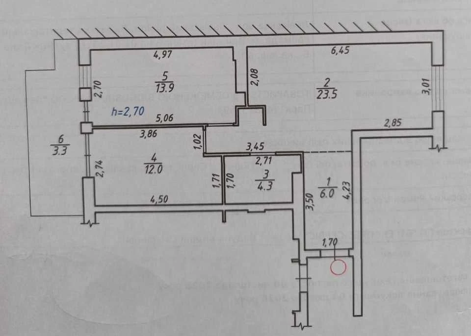 Продаж 2к квартири ЗДАНА 7/8ц 63/26/24м² ЖК Perfect Life Вин