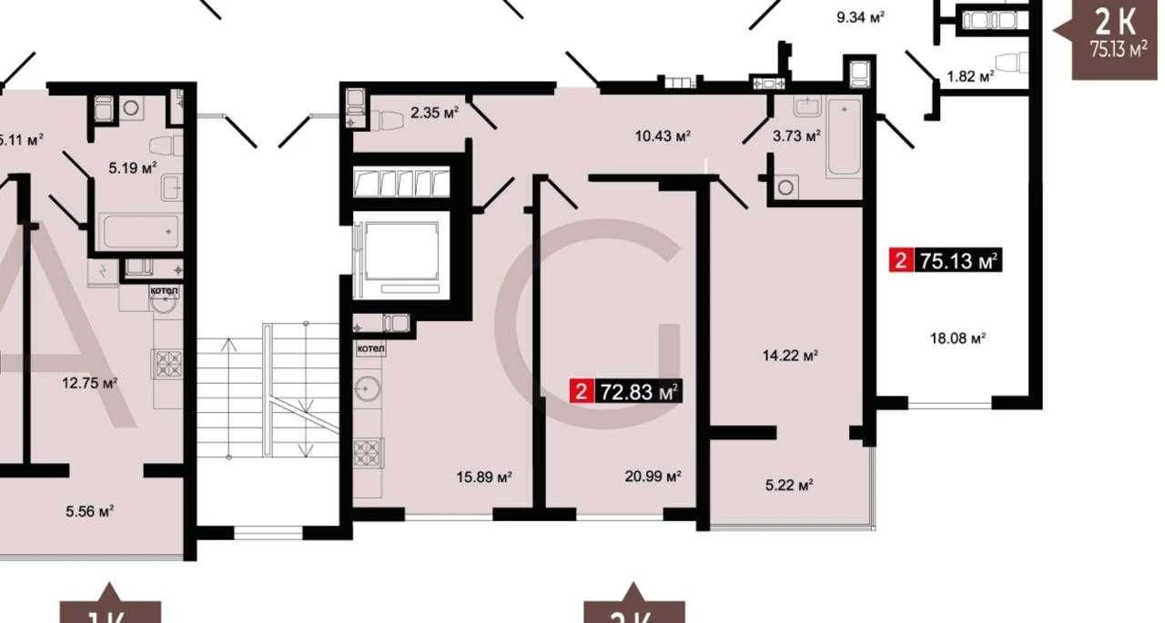 ‼️БЕЗ КОМІСІЇ, Продаж 2кім. квартира 73м.кв\ ЖК Затишний Дім