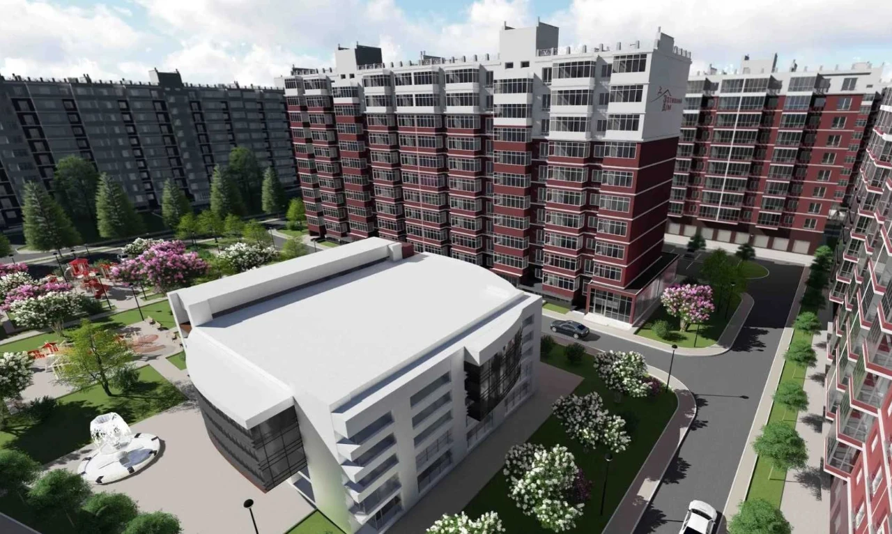 Продаж 2 кімнатної квартири , площею 72,83 м2 , ЖК Затишний