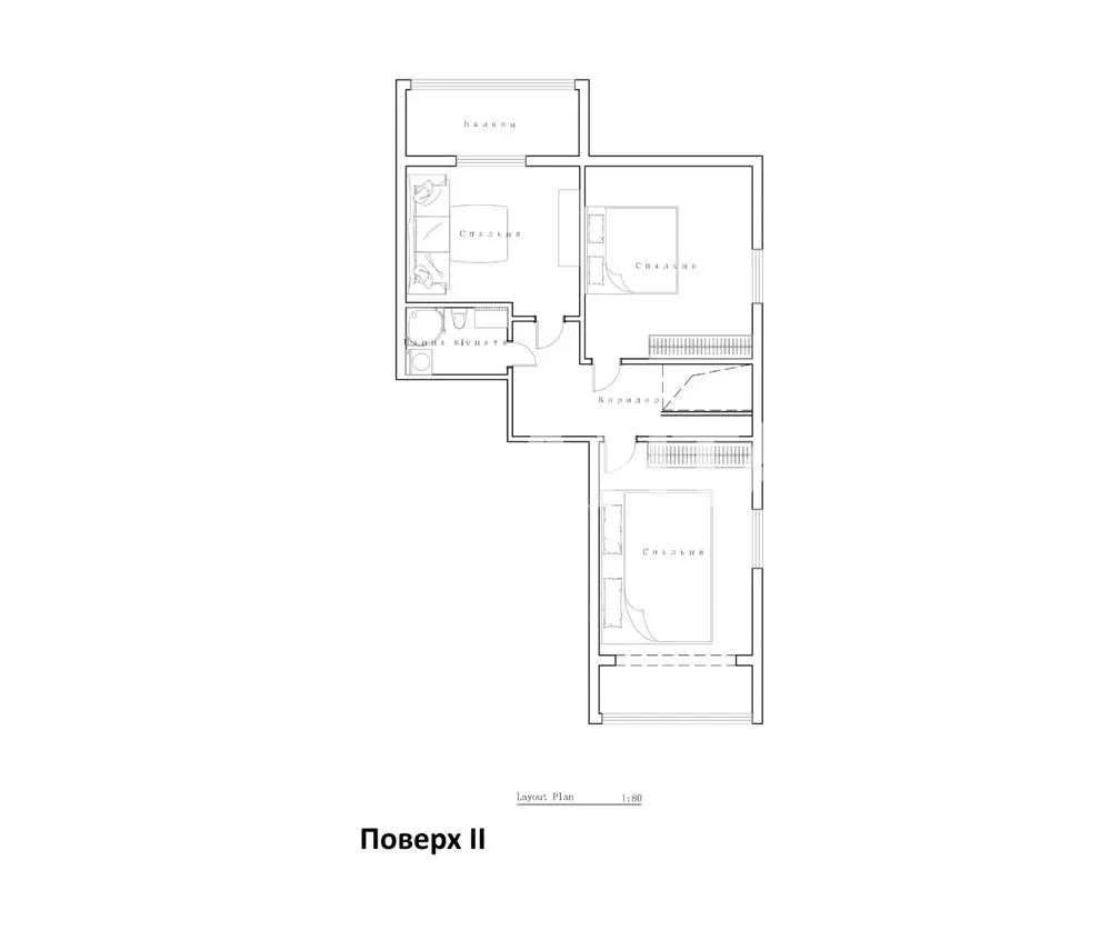 Продаж 5-к. квартири ЗДАНА 145/120/25м² Винники 125000$