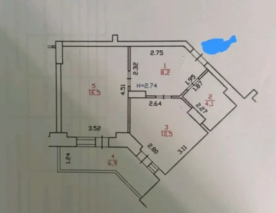 Продается 1-комнатная квартира, ЖК Авиа Квартал, Вишневое