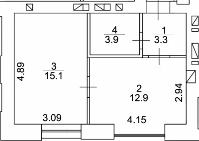 Продажа готовой 1-комнатной квартиры в "Атмосфере"