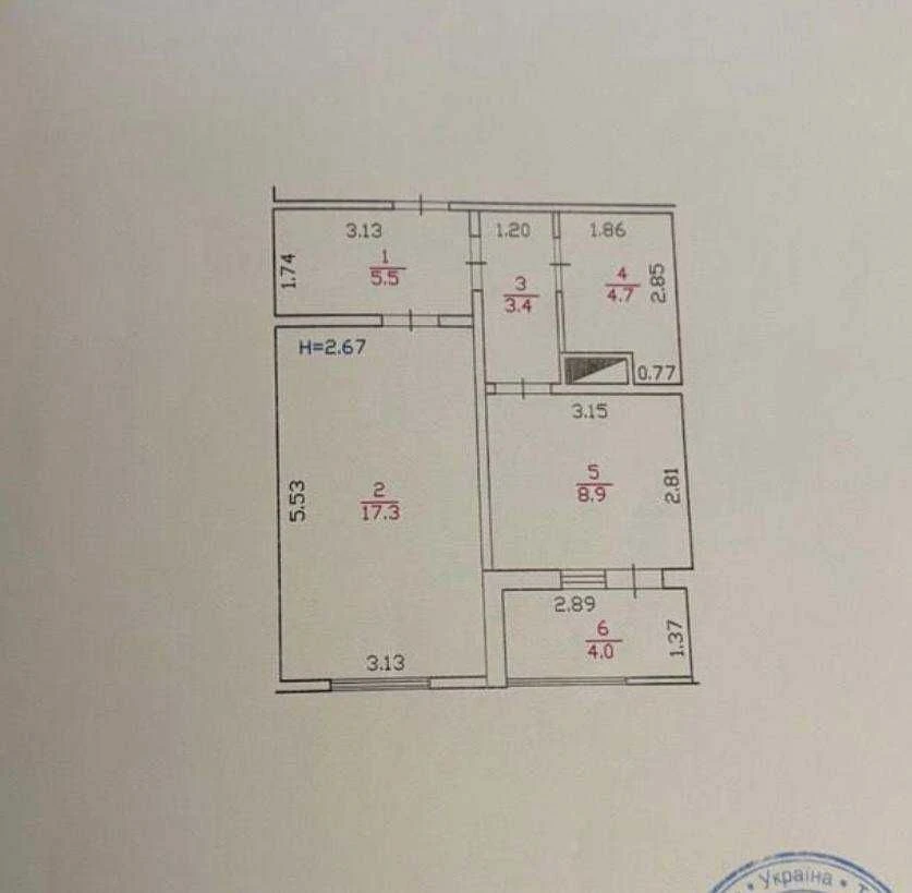 БЕЗ КОМІСІЇ, квартира 44м2 з РЕМОНТОМ, Центр міста ЖК Промен