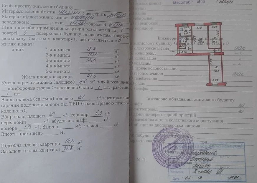 Продам 3 кімн квартиру Остапа Вишні , 4 (Европейська) Центр