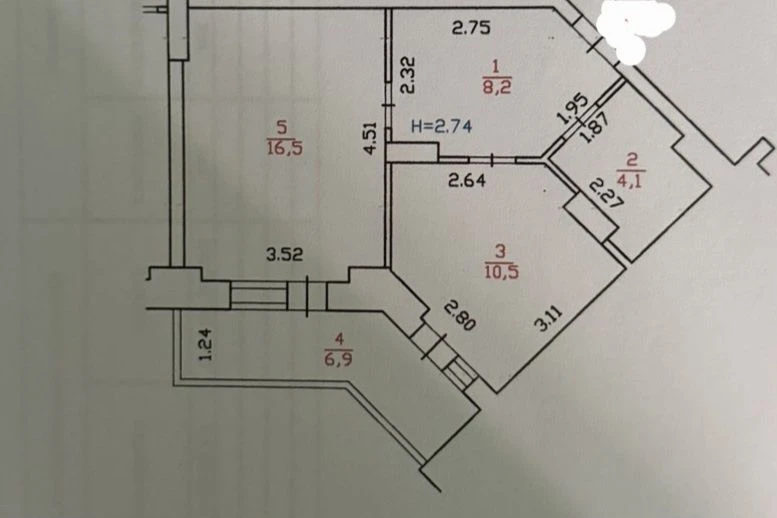Продам 1к квартиру 46м2 ЖК Авіа Квартал Вишневе
