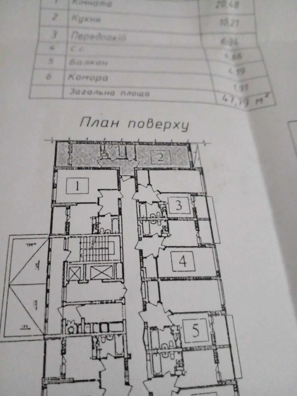 Однокімнатна квартира ЖК Променада