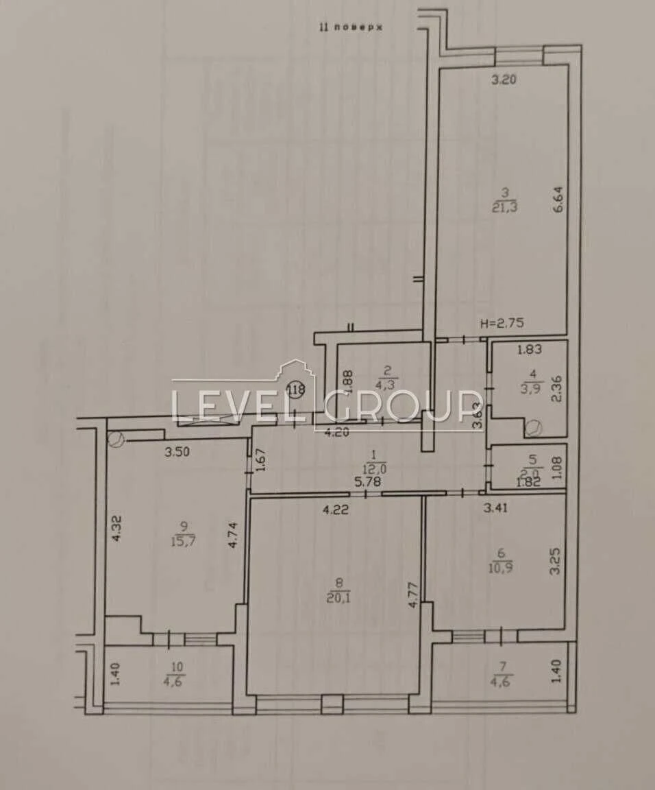 Продаж 3-кімнатної квартири в центрі м. Вишневе | ЖК «Промен