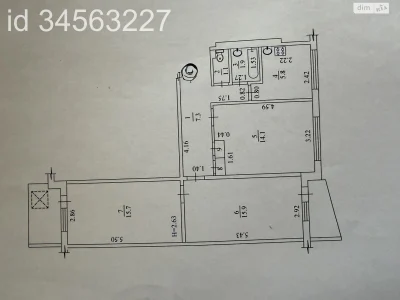 For sale Apartment 624th microdistrict