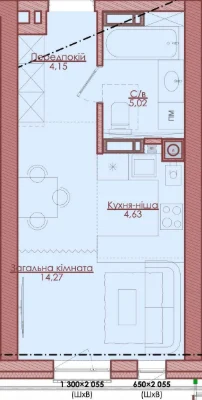 квартира в ЖК ATMOSFERA Premium