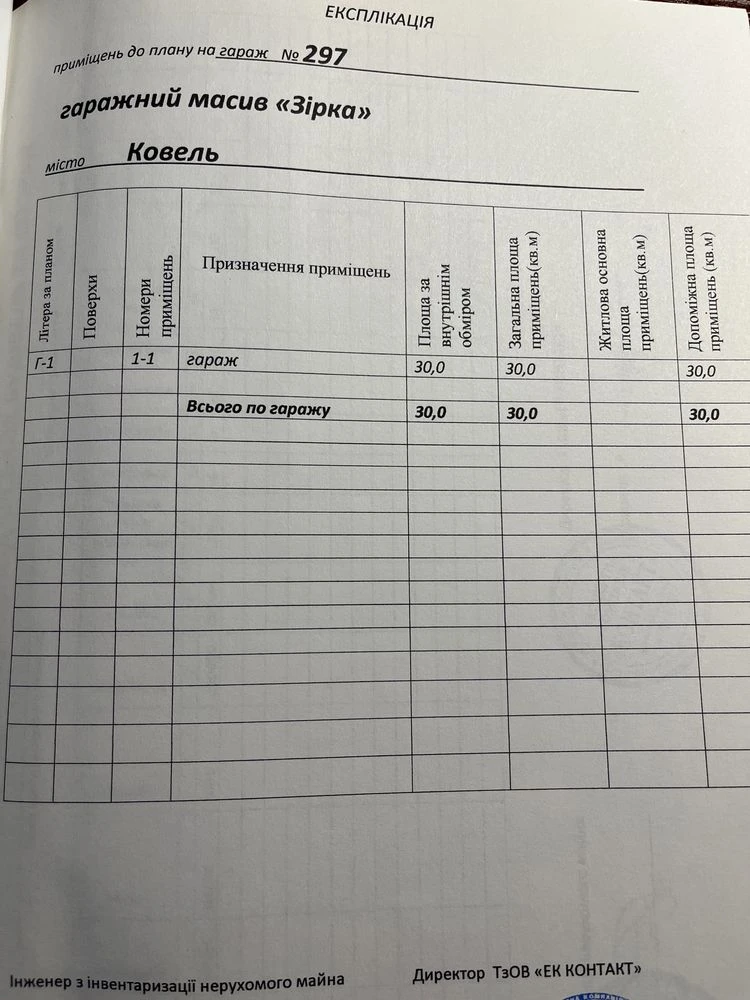 Продаётся гараж в массиве «Зірка»