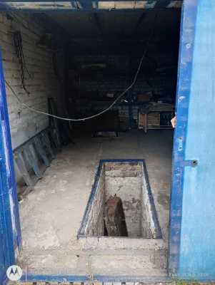 Garage "on a fireplace"