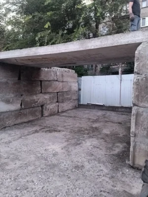 построим гараж,бокс, убежище.