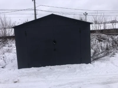 Металевий гараж  розмір 3.5 на 5.Самовивіз.