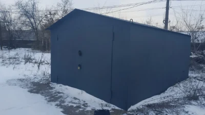 Металевий гараж  розмір 3.5 на 5.Самовивіз.