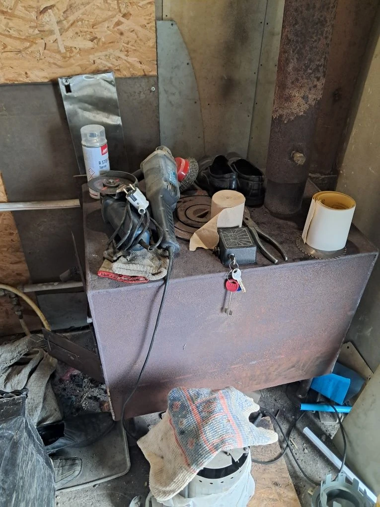 For Sale: Garage, Apartment, and Shelter Combo