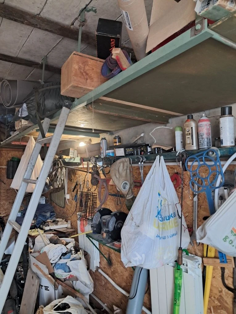 For Sale: Garage, Apartment, and Shelter Combo