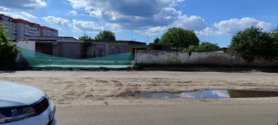Фасадная участка под СТО