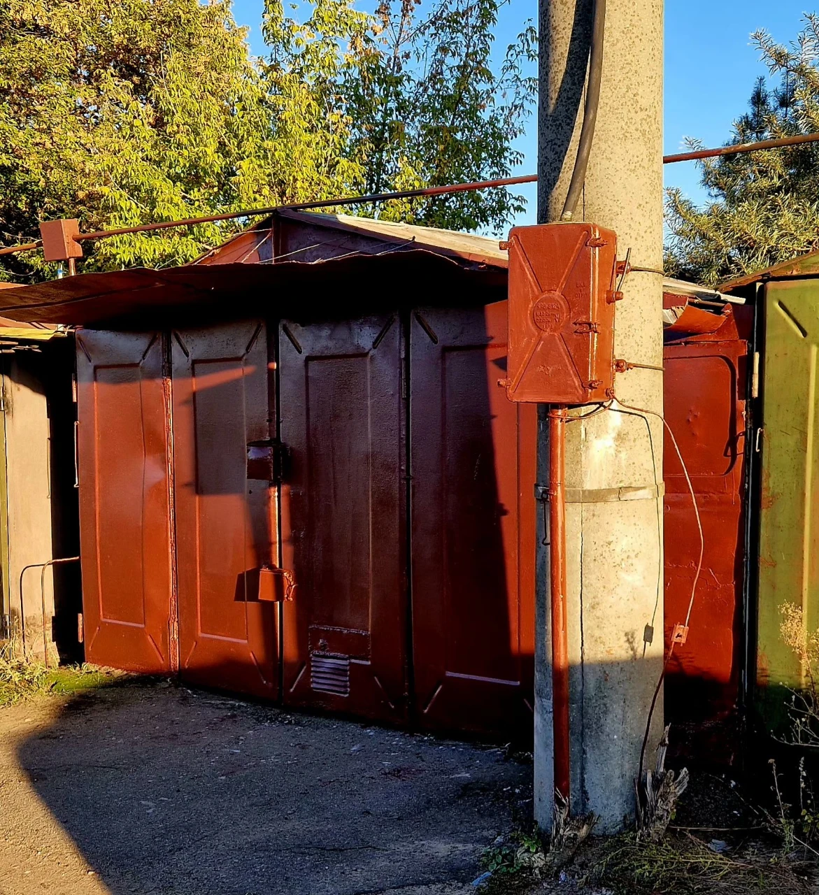 Продажа. Металлический гараж в ГК-1
