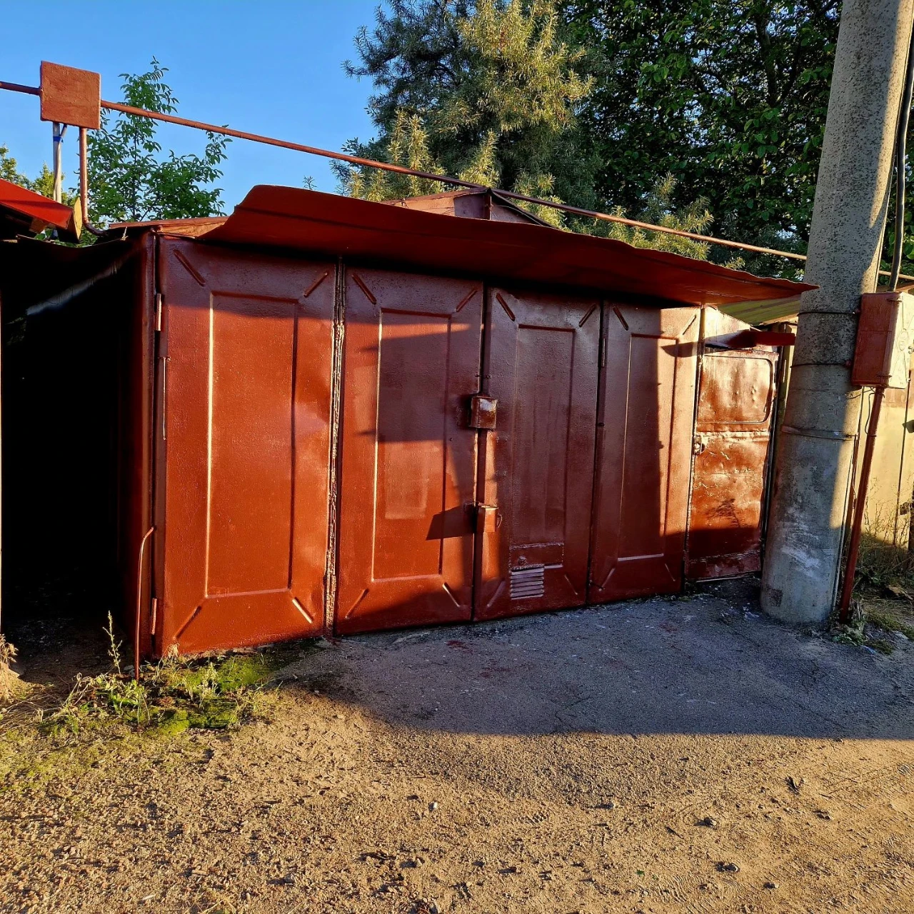 Продажа. Металлический гараж в ГК-1