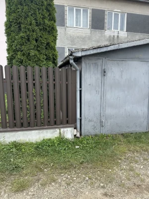 Metal Garage 6 meters x 3.80 meters height 2 meters
