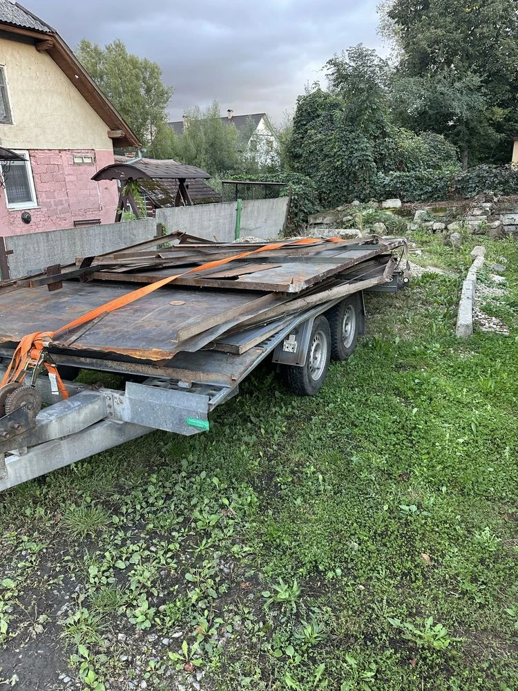 Metal Garage 6 meters x 3.80 meters height 2 meters