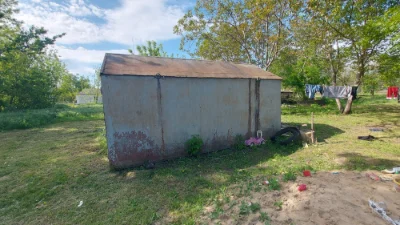 Металлический гараж 35 м
