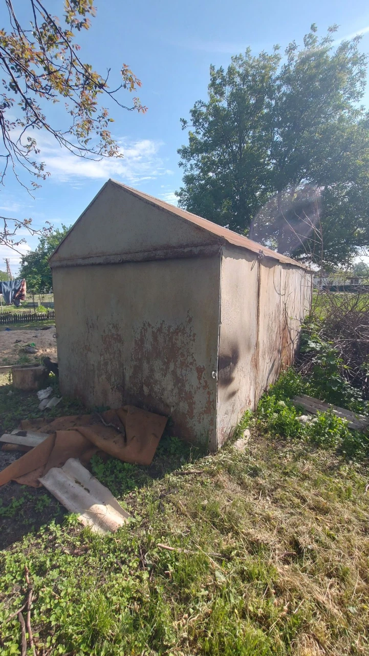 Металлический гараж 35 м