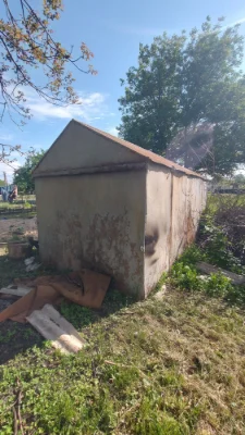 Металлический гараж 35 м