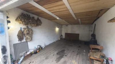 Garage with documents