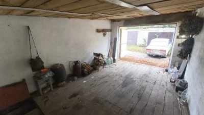 Garage with documents