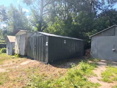 Metal Garage.