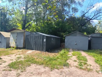 Metal Garage.