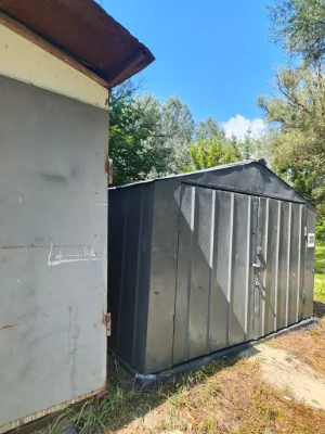 Metal Garage.