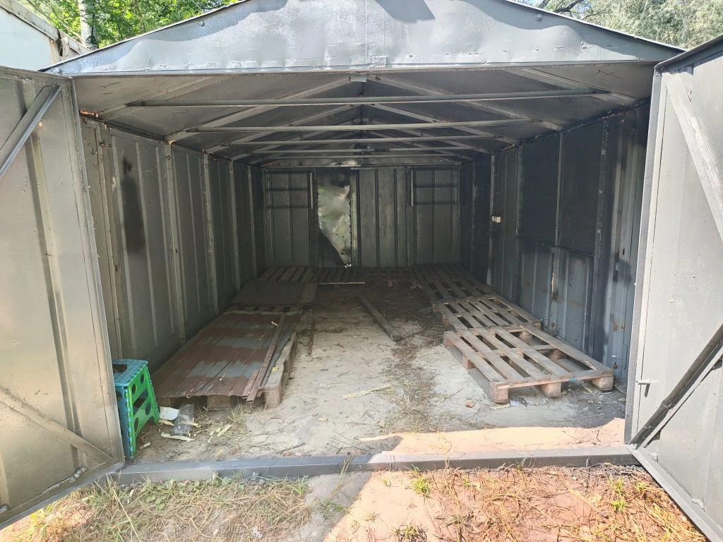 Metal Garage.