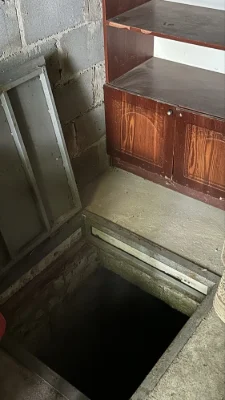 Brick shed with basement, address: Грушевського 6