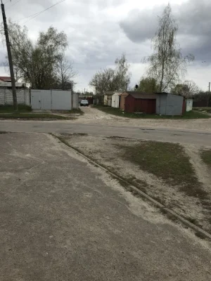 Metal Garage in the town of Shostka