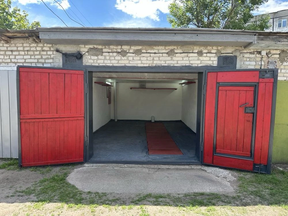 Brick Garage in Garage Cooperative