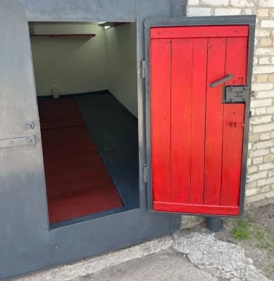 Brick Garage in Garage Cooperative