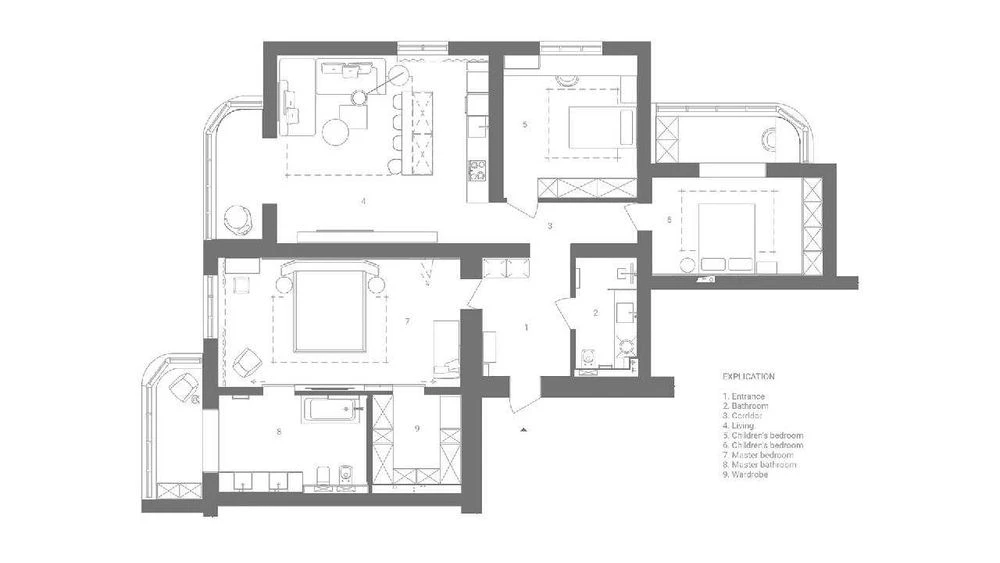 I am selling a spacious, furnished 4-room apartment.