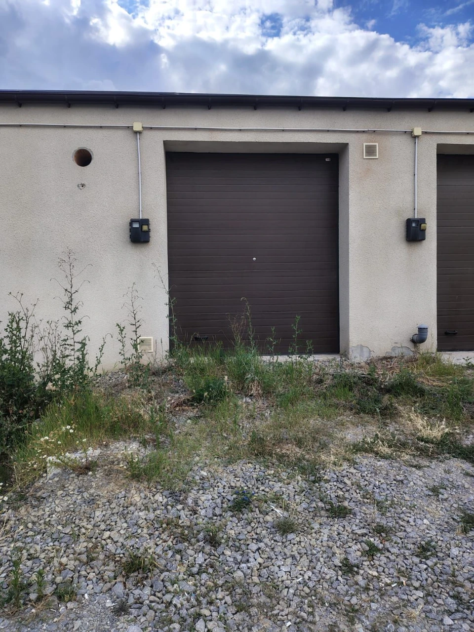 New garage with basement, 48 sq.m
