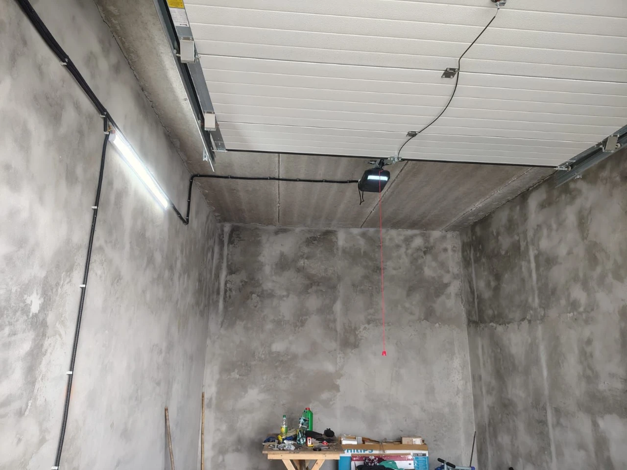 New garage with basement, 48 sq.m