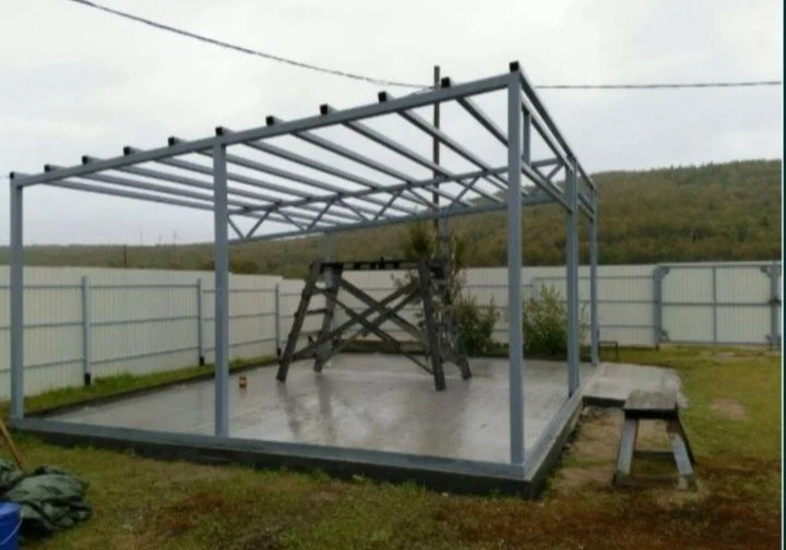Продам гаражі з профлиста та профільної труби, розбірні.