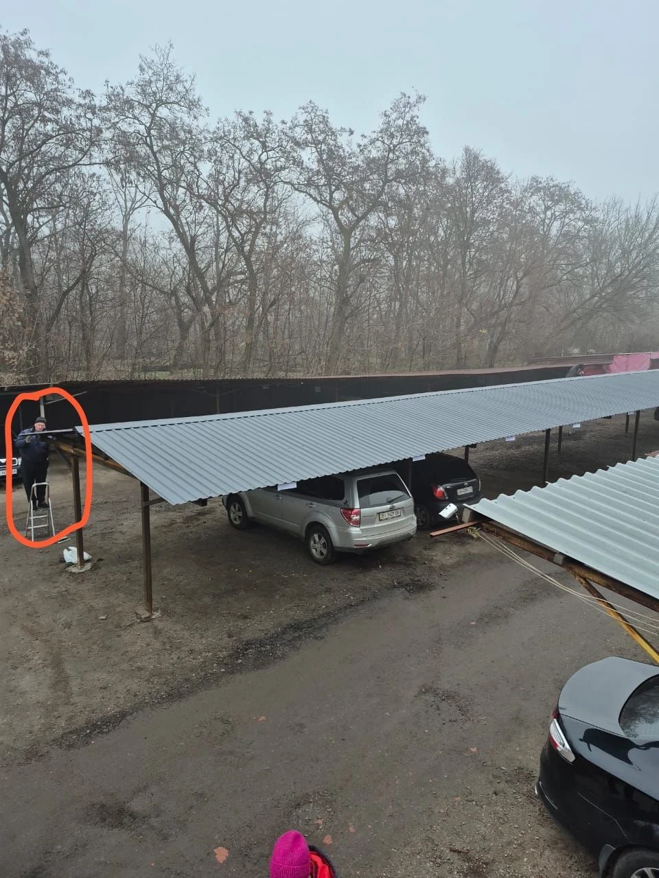 Место на автостоянке
