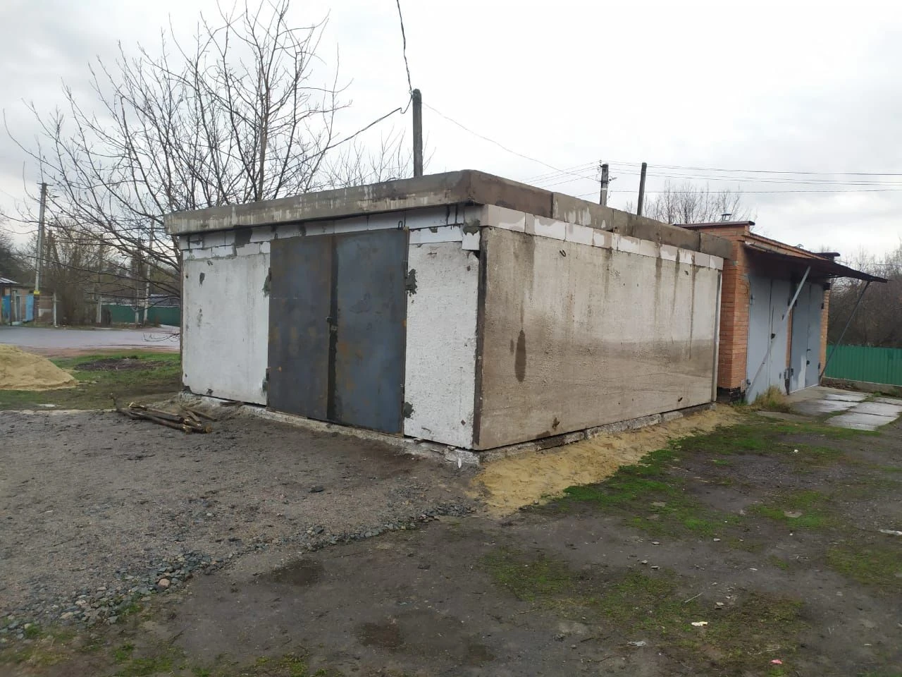 Бетонный сборный гараж МОНТАЖ Доставка