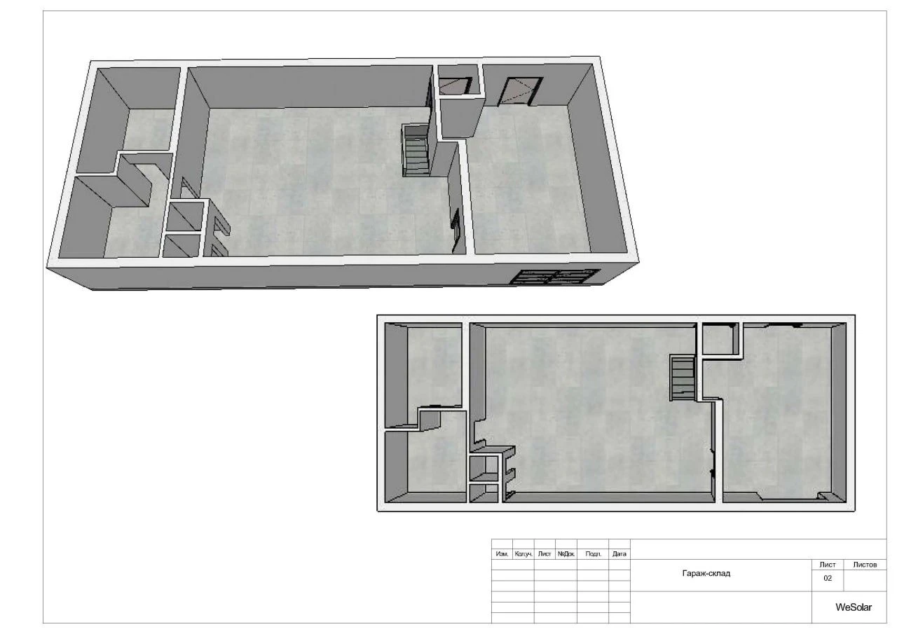 Garage and warehouse for sale