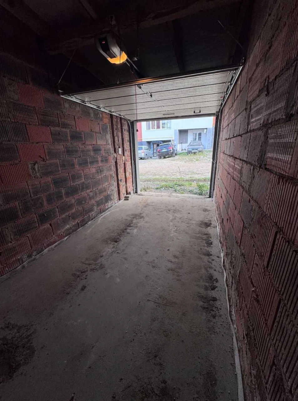 Modern garage with automatic gates in Vinnyk